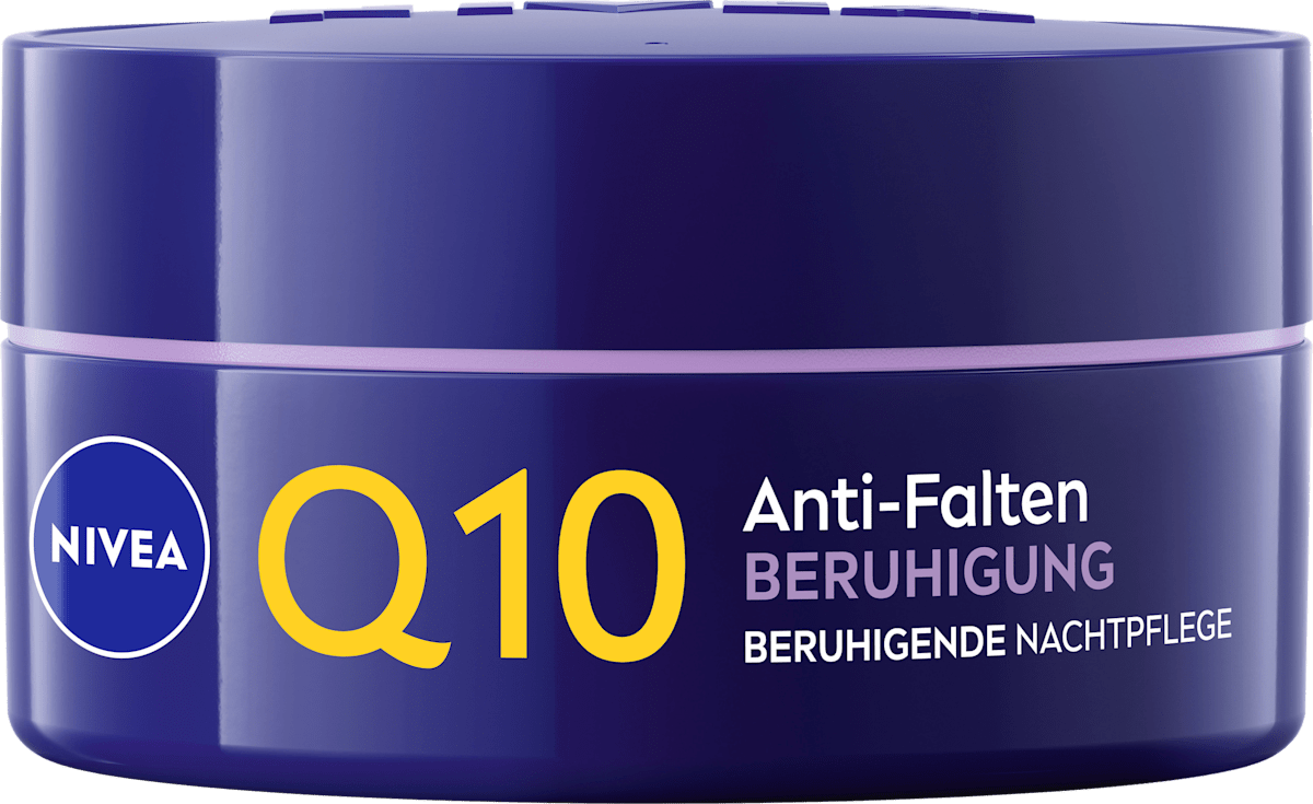 NIVEA Night Cream Q10 Anti-Wrinkle Sensitive, 50 ml