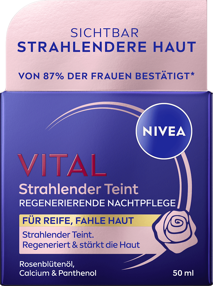 NIVEA Night Cream Vital Radiant Complexion Regenerating, 50 ml