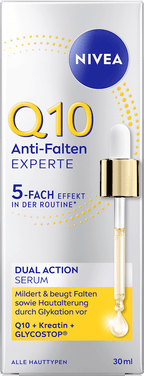 NIVEA Q10 Anti-Wrinkle Serum Dual Active, 30 ml