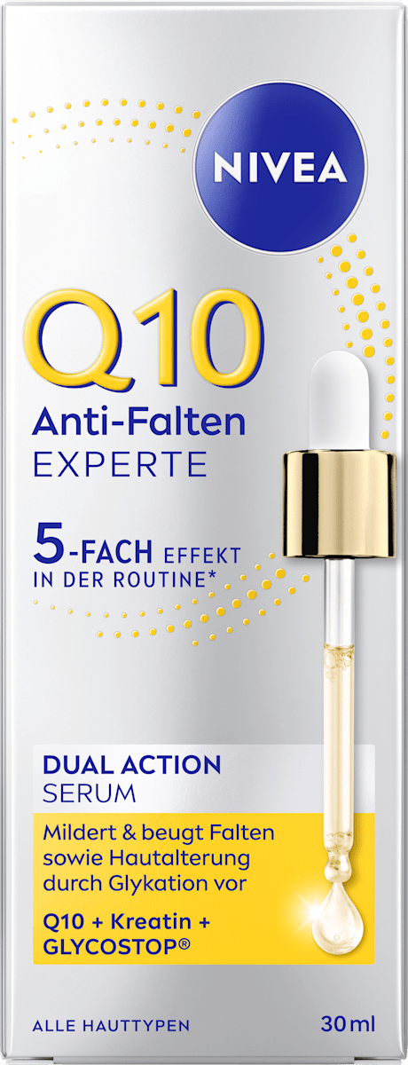 NIVEA Q10 Anti-Wrinkle Serum Dual Active, 30 ml