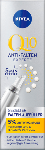 NIVEA Q10 Anti-Wrinkle Expert Serum Targeted Wrinkle Filler, 15 ml