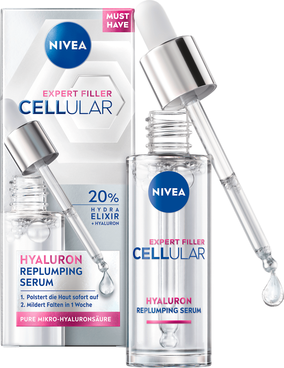 NIVEA Serum Hyaluron Cellular Expert Filler, 30 ml