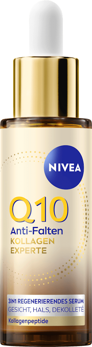 NIVEA Serum Q10 Anti-Wrinkle Collagen Expert 3in1 Regenerating, 30 ml