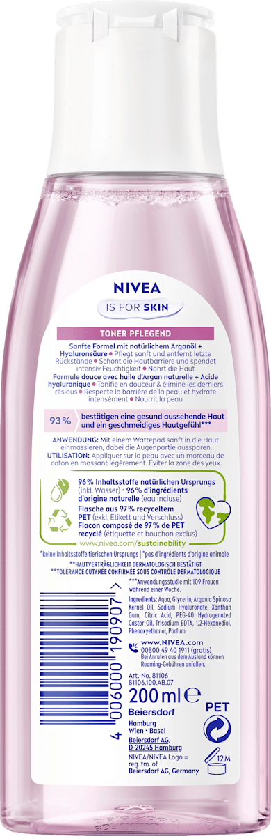 NIVEA Nourishing Toner 200 ml