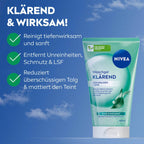 NIVEA Cleansing Gel with Clarifying Exfoliating Particles, 150 ml