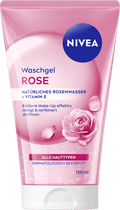 NIVEA Rose Face Wash Gel, 150 ml