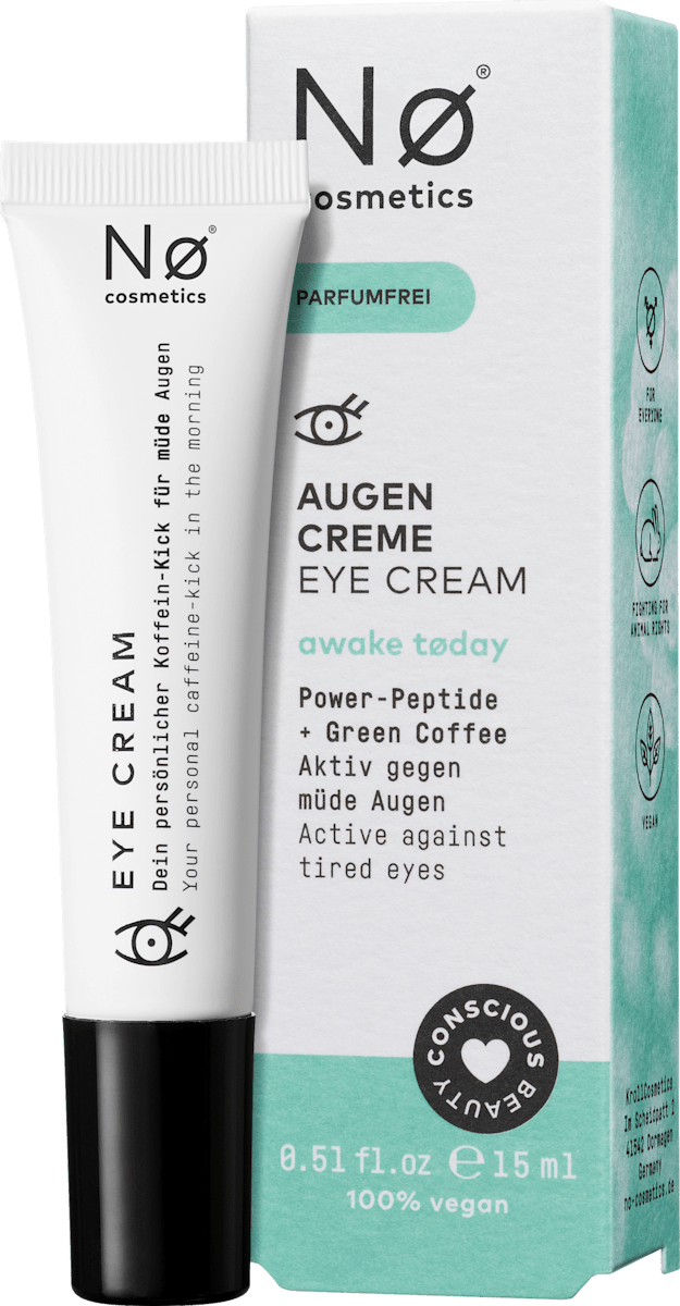 NØ cosmetics Eye Cream, 15 ml