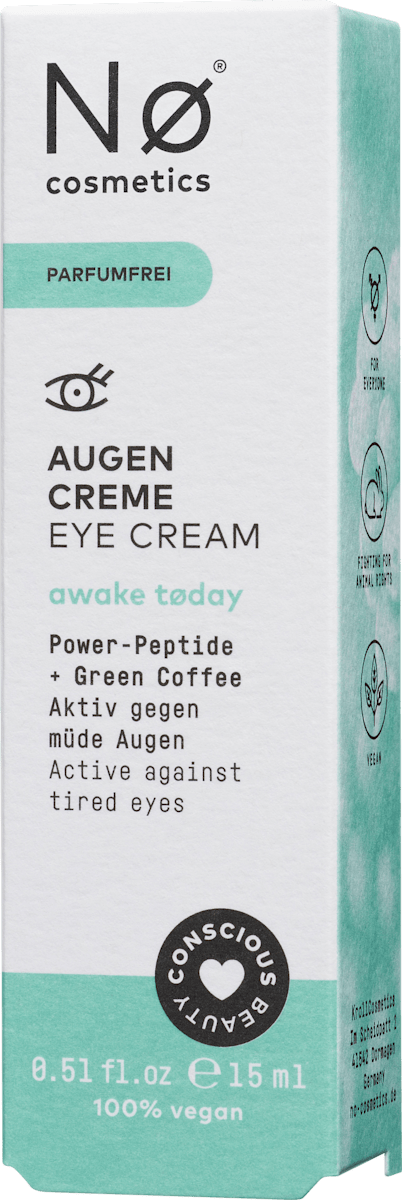 NØ cosmetics Eye Cream, 15 ml