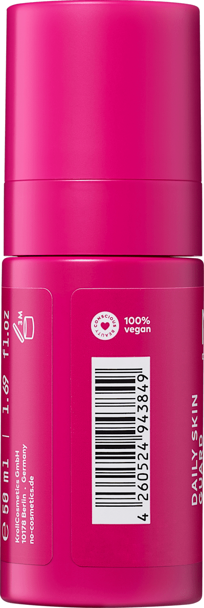 NØ cosmetics Daily Skin Guard Facial Mist, Travel Size, 50 ml