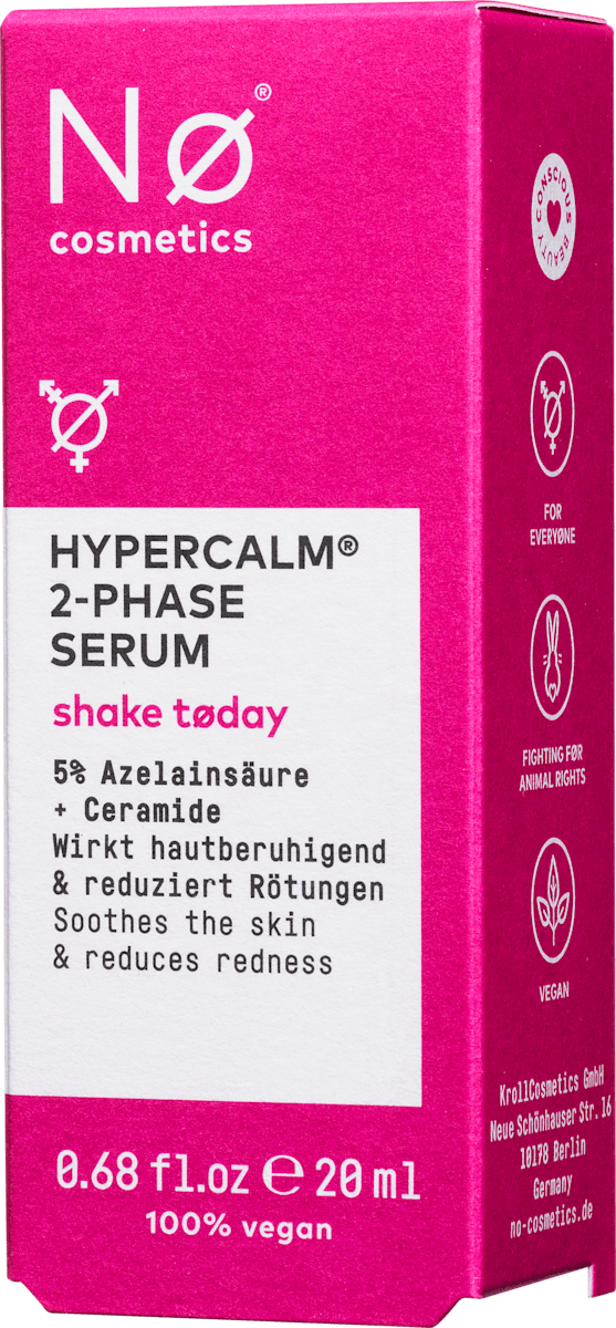 NØ cosmetics Serum HyperCalm 2-Phase, 20 ml
