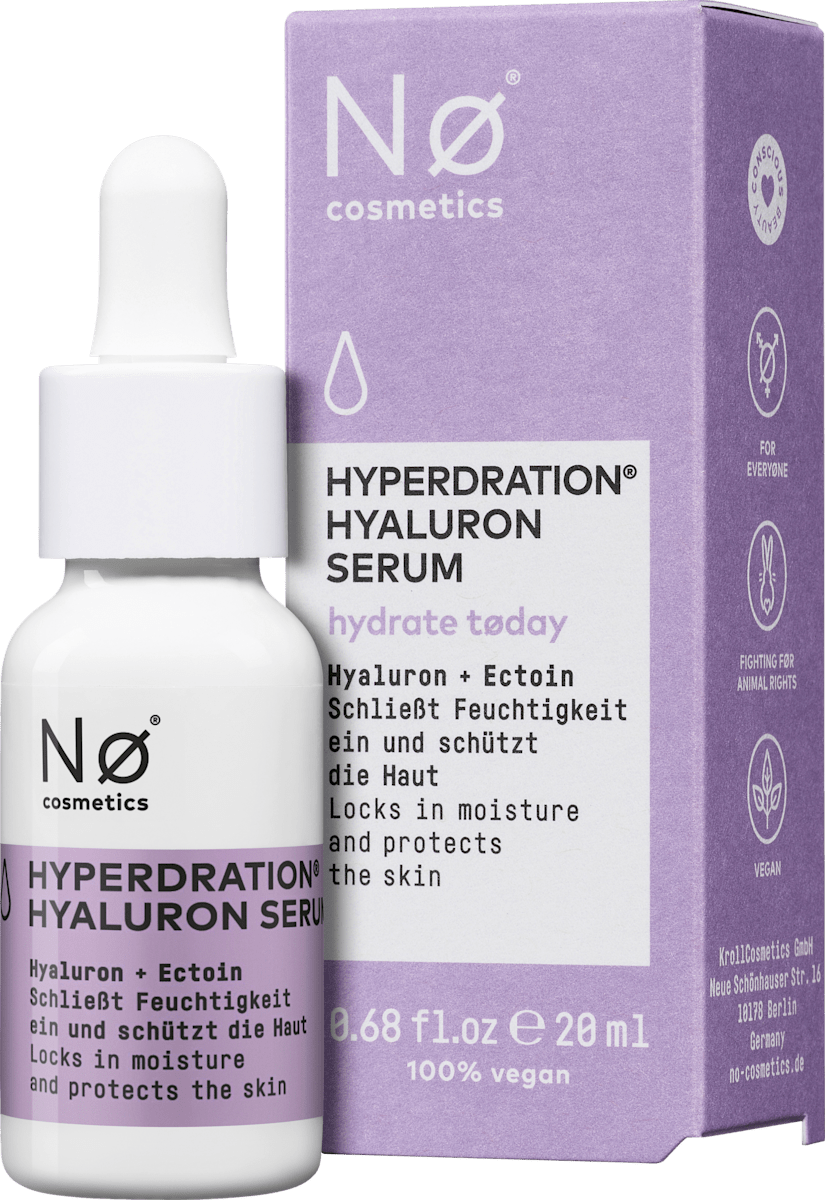NØ cosmetics Serum Hyperhydration Hyaluron, 20 ml