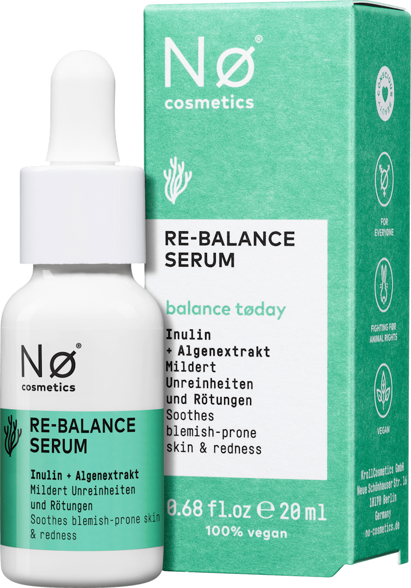 NØ cosmetics Serum Re-Balance, 20 ml