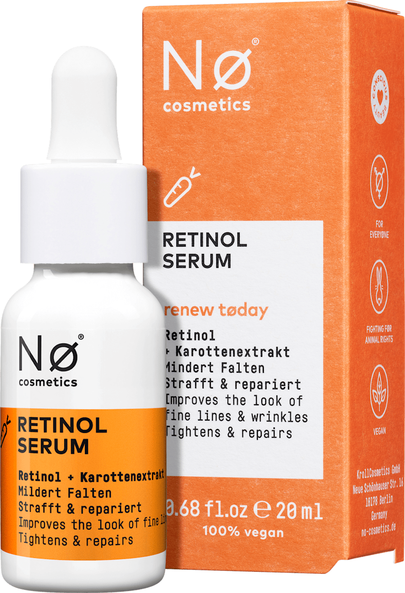 NØ cosmetics Serum Retinol, 20 ml