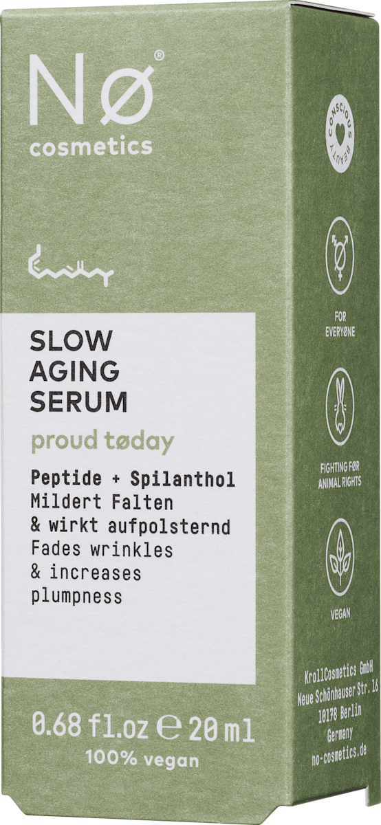 NØ cosmetics Serum Slow-Aging, 20 ml