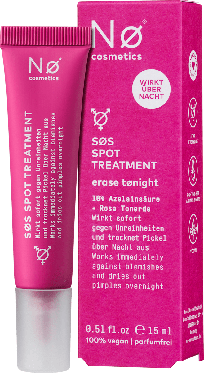 NØ cosmetics SØS Spot Treatment, 15 ml