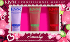 NYX Professional Makeup Lip Balm Set XMAS Smushy Trio Kit, 3 pcs