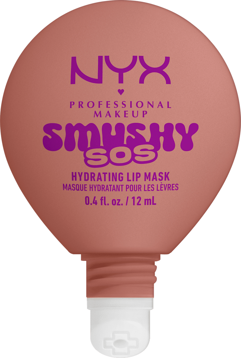 NYX Professional Makeup Lip Mask Smushy SOS Hydrating 02 Shea So Smooth, 12 ml