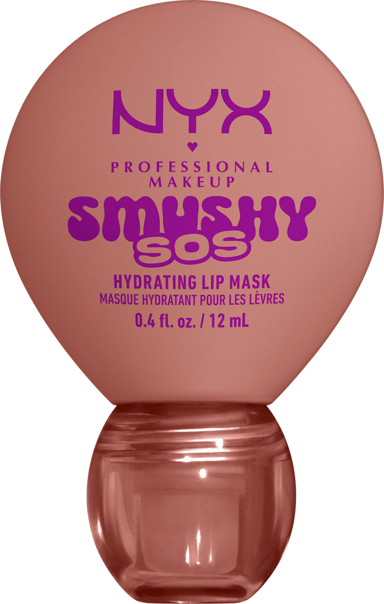 NYX Professional Makeup Lip Mask Smushy SOS Hydrating 02 Shea So Smooth, 12 ml