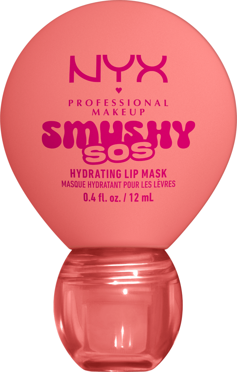 NYX Professional Makeup Lip Mask Smushy SOS Hydrating 03 Peachy Pamper, 12 ml