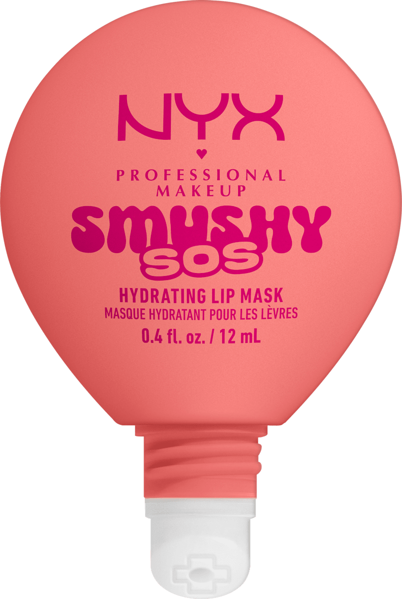 NYX Professional Makeup Lip Mask Smushy SOS Hydrating 03 Peachy Pamper, 12 ml