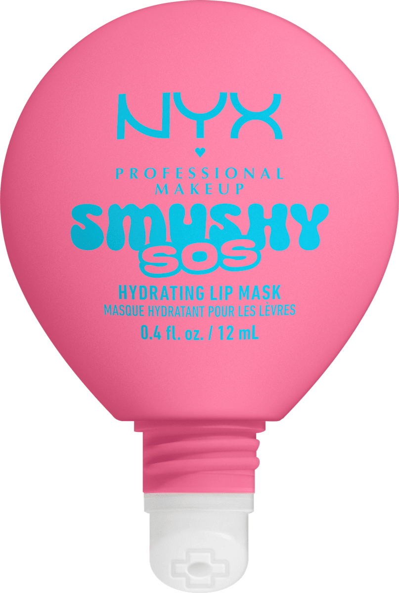 NYX Professional Makeup Lip Mask Smushy SOS Hydrating 04 Guava, 12 ml