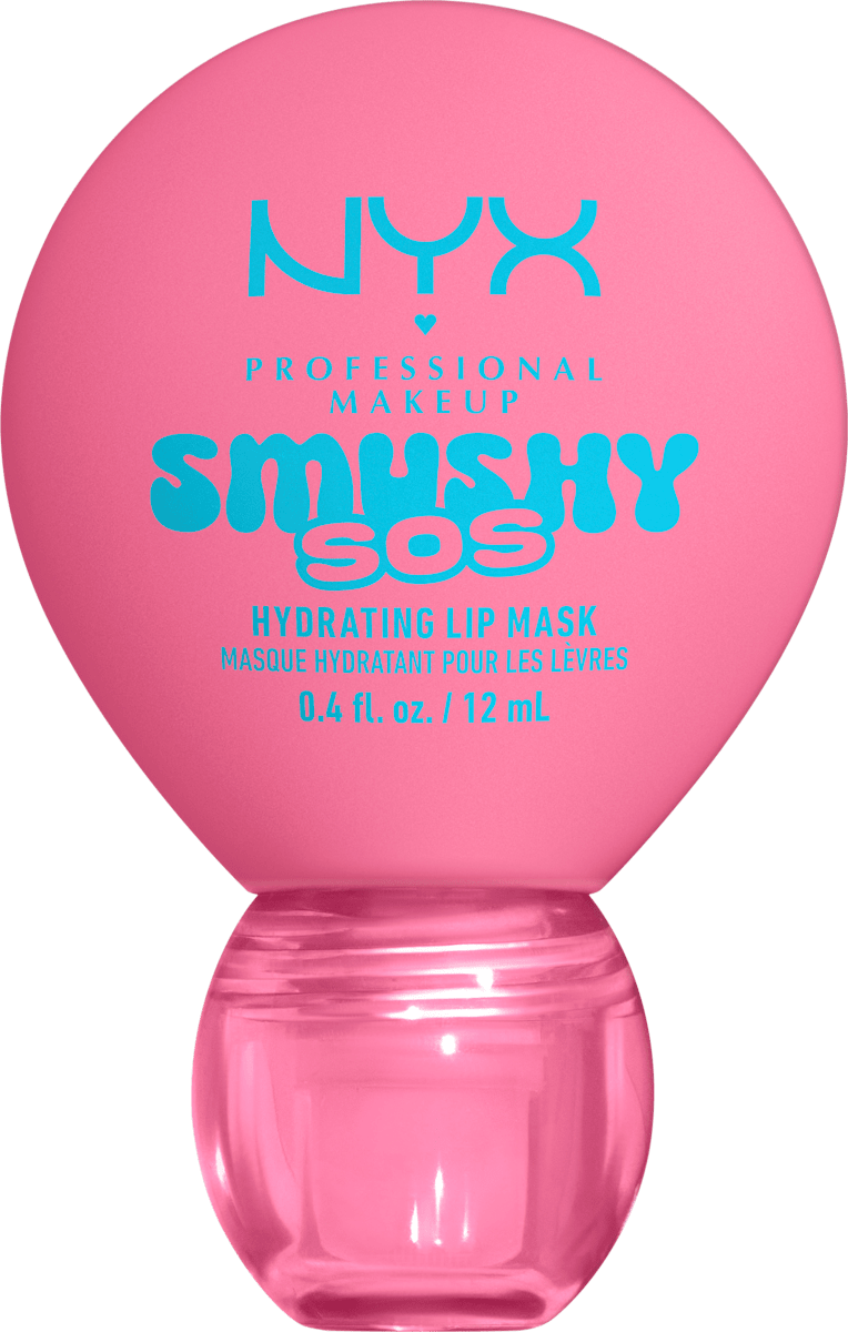 NYX Professional Makeup Lip Mask Smushy SOS Hydrating 04 Guava, 12 ml