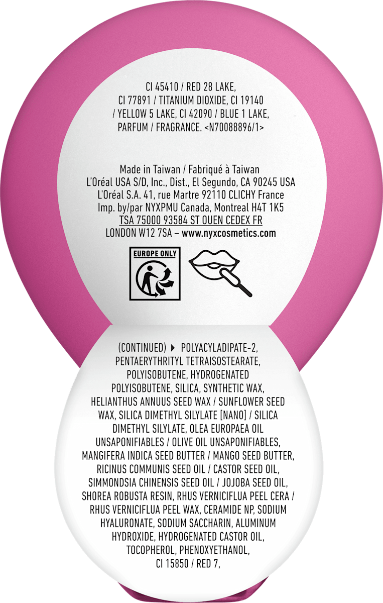 NYX Professional Makeup Lip Mask Smushy SOS Hydrating 05 Lavender, 12 ml
