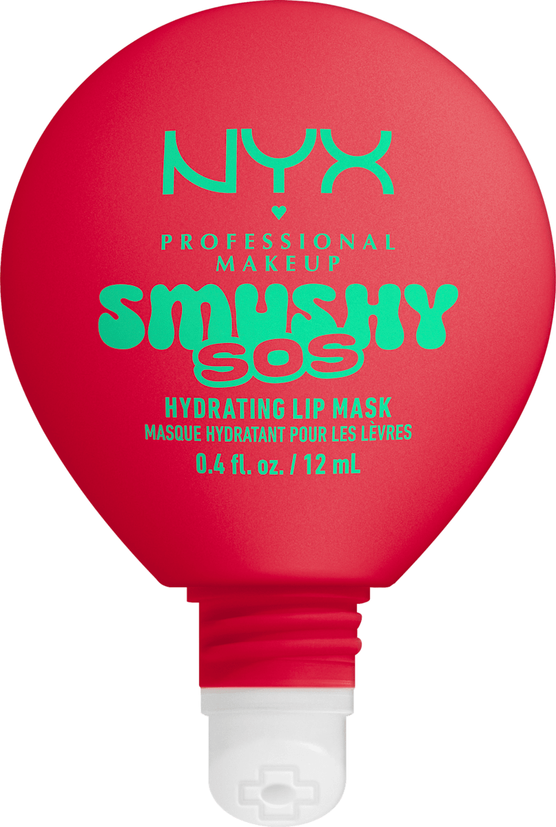 NYX Professional Makeup Lip Mask Smushy SOS Hydrating 07 Red-Y 2 Chill, 12 ml