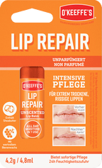 O'Keeffe's Lip Care Lip Repair Fragrance-Free, 4.2 g