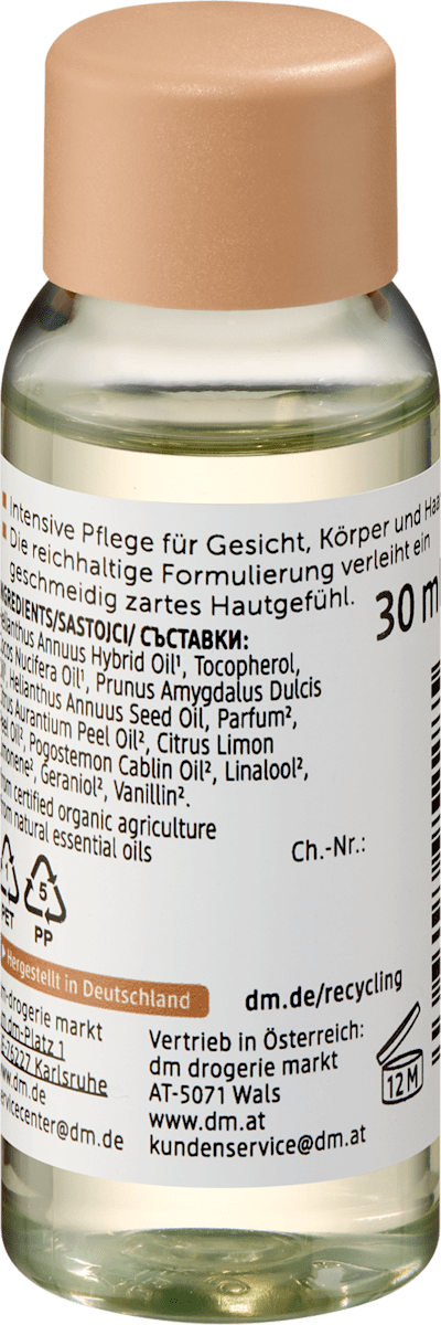 alverde NATURKOSMETIK All-In-One Care Oil Travel Size, 30 ml