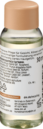 alverde NATURKOSMETIK All-In-One Care Oil Travel Size, 30 ml