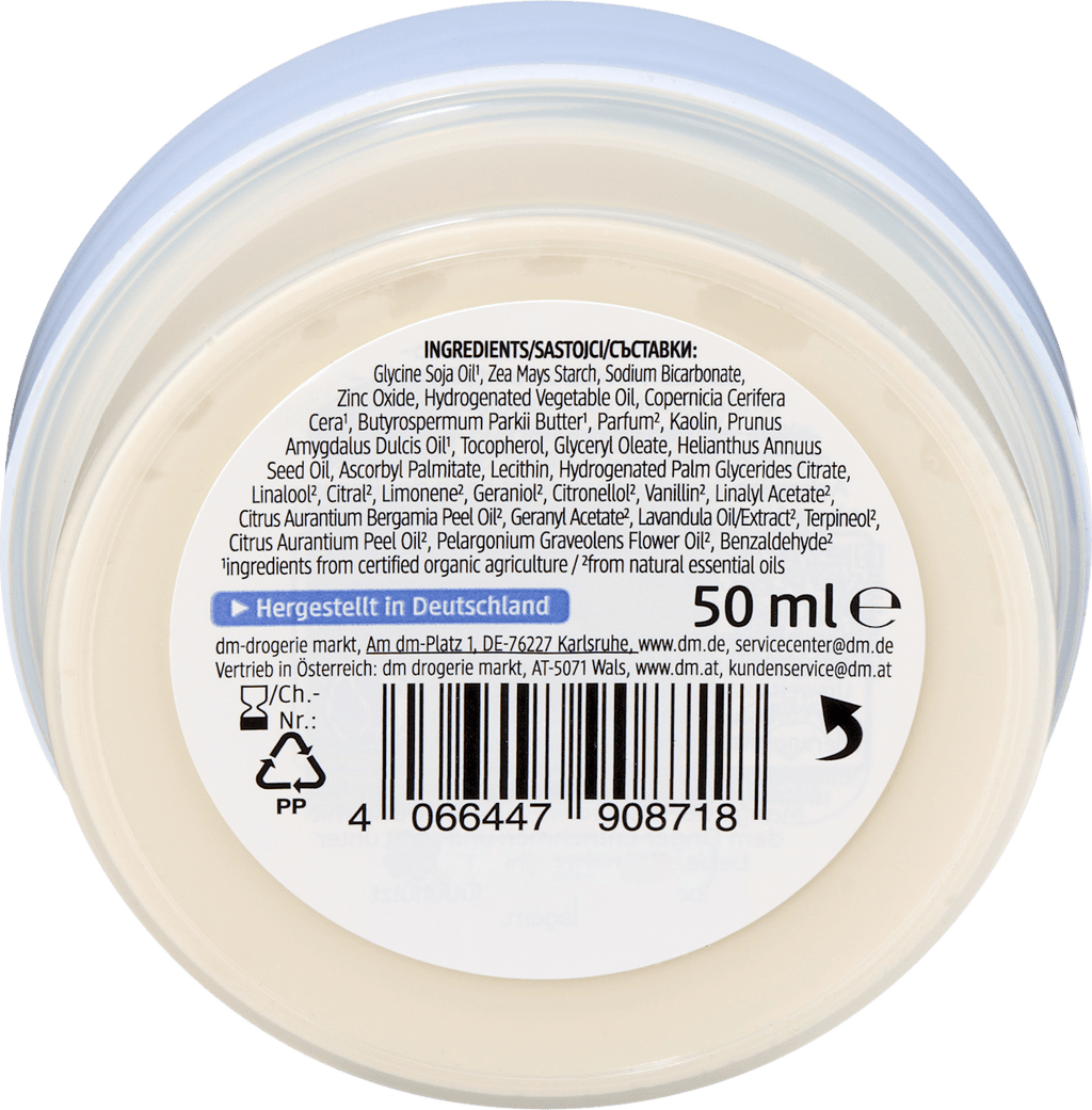 alverde NATURKOSMETIK Deo Cream Pure & Strong, 50 ml