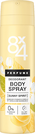 8x4 Women Deodorant Body Spray Sunny Spirit, 150 ml