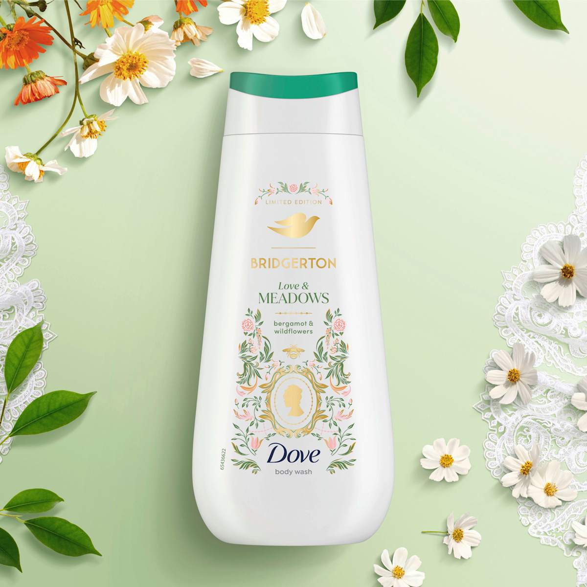 Advanced Care Shower Cream Bridgerton Love & Meadows, 225 ml