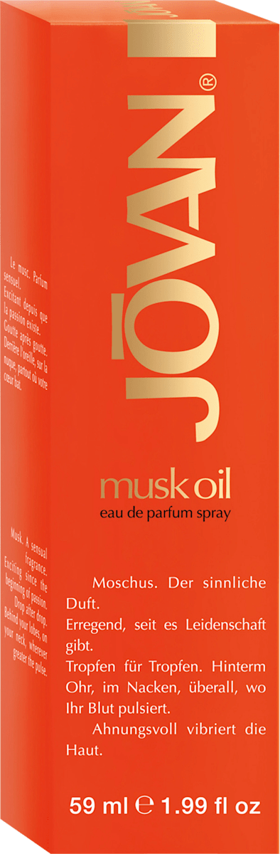Jovan Musk Oil Eau de Parfum, 59 ml