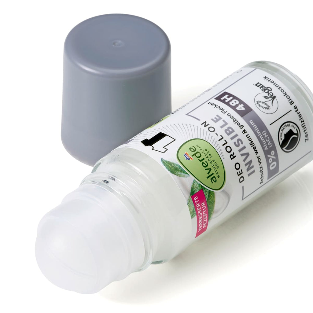 alverde NATURKOSMETIK Deo Roll-on Invisible, 50 ml