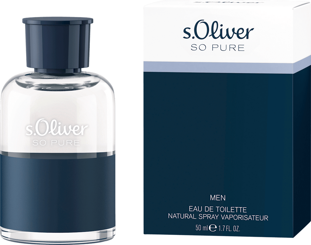 s.Oliver So Pure Men Eau de Toilette, 50 ml