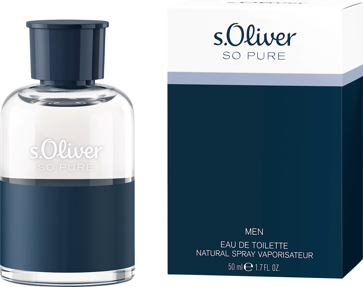 s.Oliver So Pure Men Eau de Toilette, 50 ml
