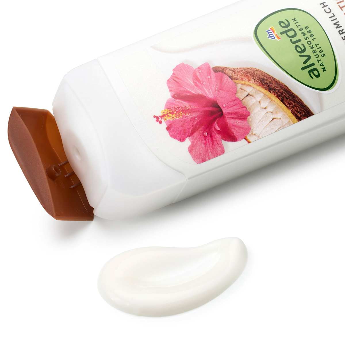 alverde NATURKOSMETIK Cocoa Hibiscus Body Milk, 250 ml