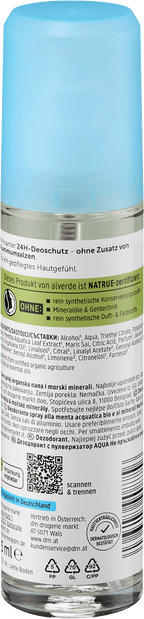 alverde NATURKOSMETIK Aqua Deodorant Spray, 75 ml