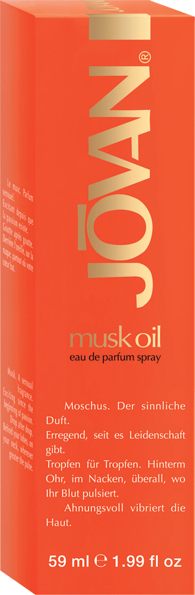 Jovan Musk Oil Eau de Parfum, 59 ml