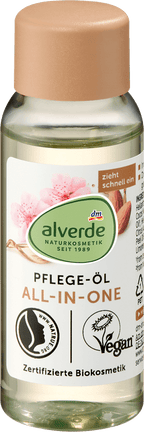 alverde NATURKOSMETIK All-In-One Care Oil Travel Size, 30 ml