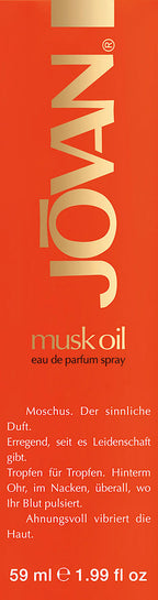 Jovan Musk Oil Eau de Parfum, 59 ml