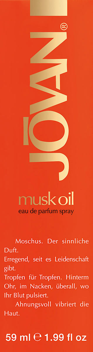 Jovan Musk Oil Eau de Parfum, 59 ml