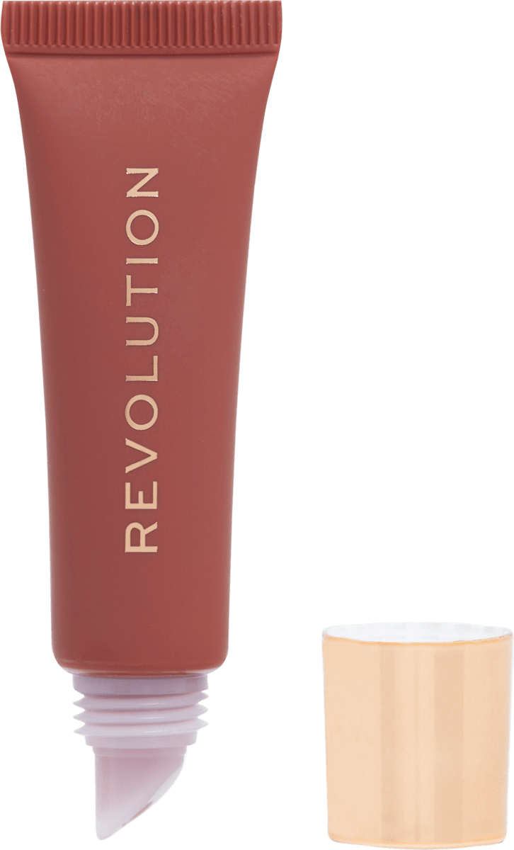 REVOLUTION Lip Gloss Juicy Peptide Lip Balm Nude Latte, 8 ml