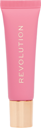REVOLUTION Lip Gloss Juicy Peptide Lip Balm Pink Strawberry, 8 ml