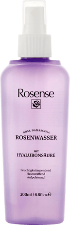 Rosense Face Toner Rose Water with Hyaluronic Acid, 200 ml