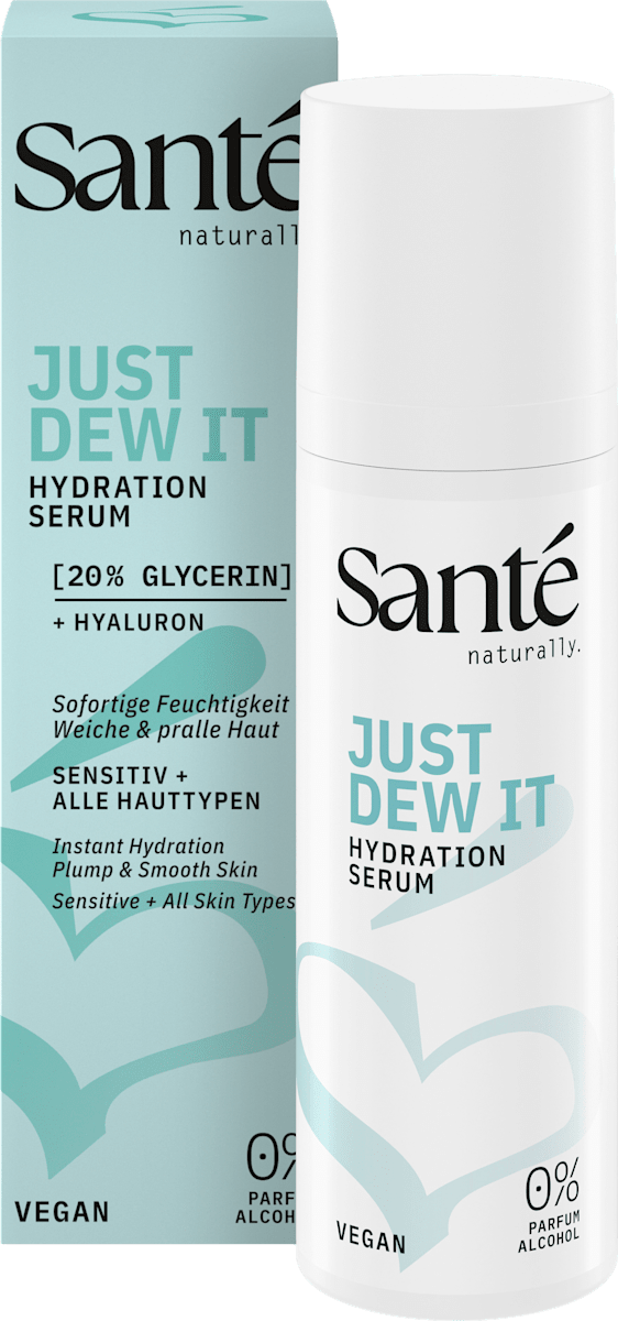 Santé naturally. Face Serum Just Dew IT Hydration, 30 ml