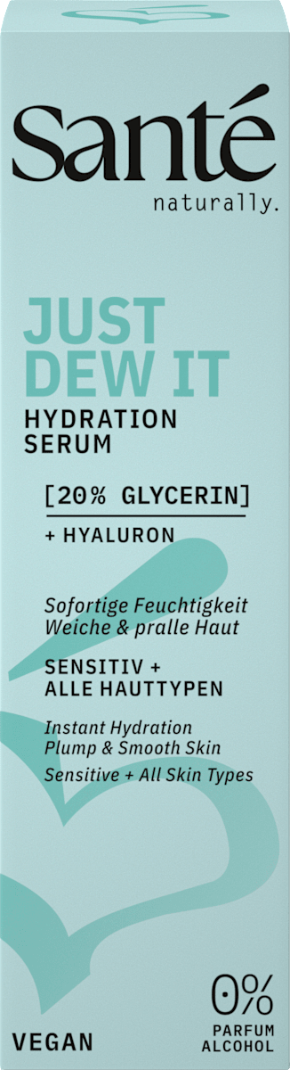 Santé naturally. Face Serum Just Dew IT Hydration, 30 ml