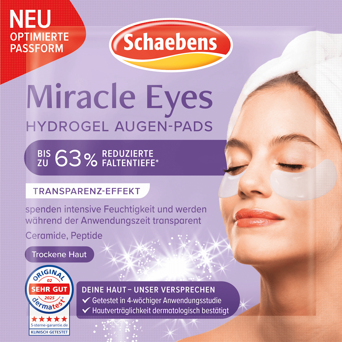 Schaebens Eye Pads Hydrogel Miracle Eyes